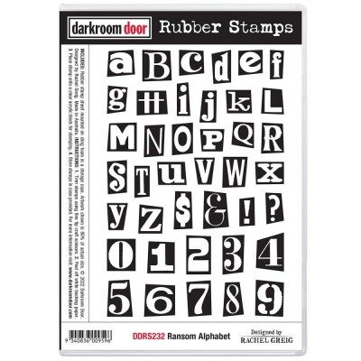 Darkroom Door - Estampe «Ranson Alphabet» 40 pièces