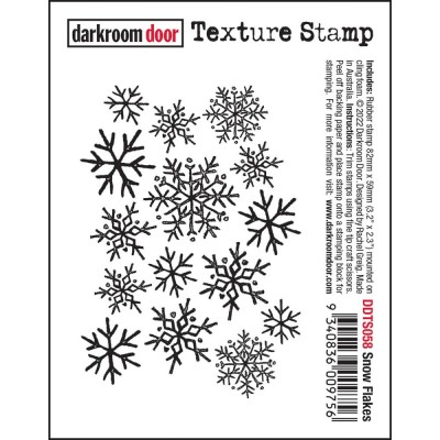Darkroom Door - Estampe «Snow Flakes» 1 pièce