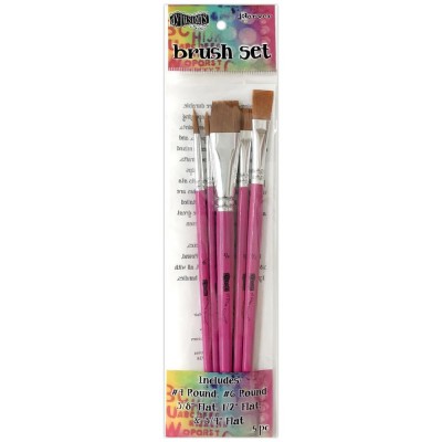 Dylusions - Pinceaux Dyan Reaveley  «Brush Set» 5 / paquet