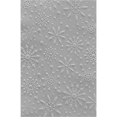 Spellbinders - Plaques à embosser 3D  «Flurry Of Snowflakes»