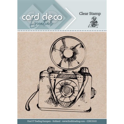 Find It Trading - Estampe « Card Deco Essentials» modèle  «Camera» 1 pc