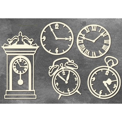 Fabrika Decoru - Chipboard «Clocks»