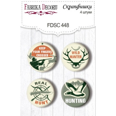 LIQUIDATION-Fabrika Decoru - badge 448 «Hunting» ( Le prix indiqué ci-dessous est déjà réduit à 50%)