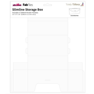 Totally Tiffany - Boîte de rangement «Slimline Storage Box»