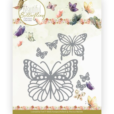 Find It Trading - Dies Collection Beautiful Butterflies  « Butterflies» 6 pcs