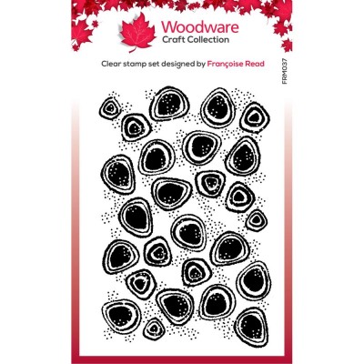 Woodware Craft Collection - Estampe «Singles Spot Background» 1 pc