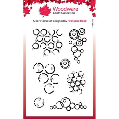 Woodware Craft Collection - Estampe «Circles» 7 pcs