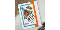 Woodware Craft Collection - Estampe «Ladybird Dreamcatcher» 8 pcs
