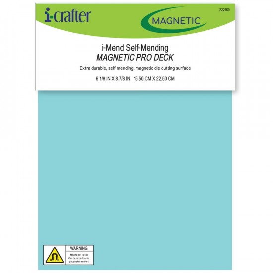 I-Crafter- « I-Mend Self-Mending MAGNETIC Deck» 1 plaque 6 x 9