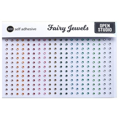 Memory Box- «Adhesive Fairy Jewels» couleur «Pastel» 300/ emballage