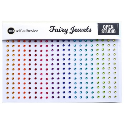 Memory Box- «Adhesive Fairy Jewels» couleur «Bright» 300/ emballage