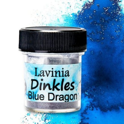 Lavinia-Poudre colorante Dinkles couleur  «Blue Dragon»