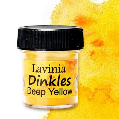 Lavinia-Poudre colorante Dinkles couleur  «Deep Yellow»