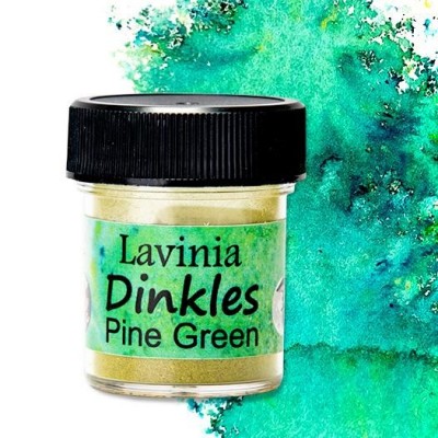 Lavinia-Poudre colorante Dinkles couleur  «Pine Green»