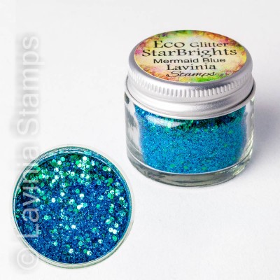 Lavinia - Eco Glitter couleur «Mermaid Blue» 13.5gramme