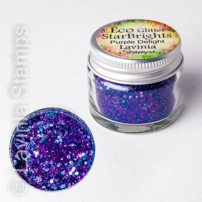 Lavinia - Eco Glitter couleur «Purple Delight» 13.5gramme