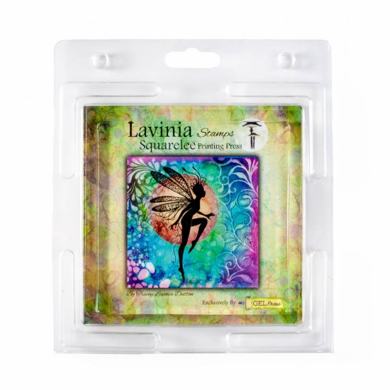 Lavinia Gel Printing Press- «Plaque à imprimer en gel Squarelee» 4.5 x 4.5 pouces 