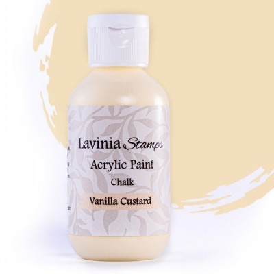 Lavinia -  «Chalk Acrylic Paint» couleur «Vanilla Custard» 60ml