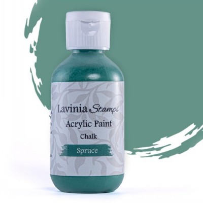 Lavinia -  «Chalk Acrylic Paint» couleur «Spruce» 60ml