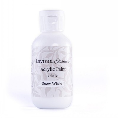 Lavinia -  «Chalk Acrylic Paint» couleur «Snow White» 60ml