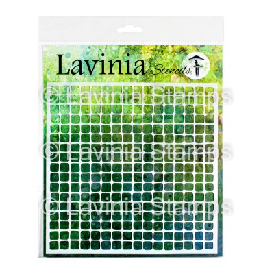 Lavinia - Stencil «Lattice» 8" x 8"                     