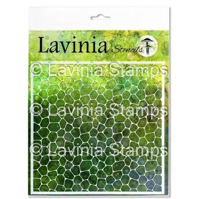 Lavinia - Stencil «Cobbles» 8" x 8"                     