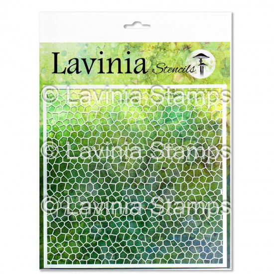 Lavinia - Stencil «Crazy» 8" x 8"                     