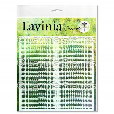 Lavinia - Stencil «Cryptic Small» 8" x 8"                     