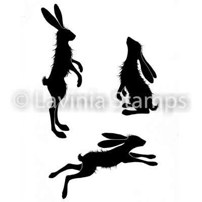 Lavinia - Estampe «Whimsical Hares»  3 pcs