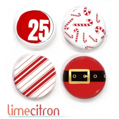 Lime Citron - badge 445 «25 Rouge»