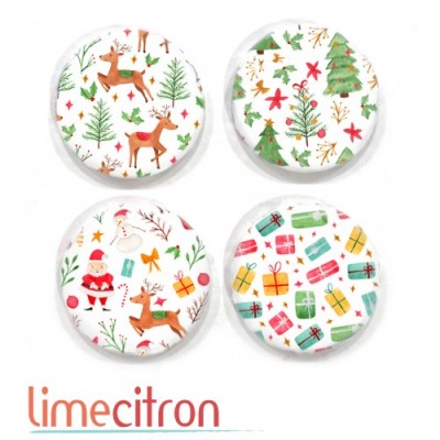 Lime Citron - badge 448 «Détails de Noël»