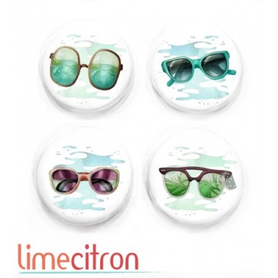 Lime Citron - badge 453 «Lunettes de soleil»