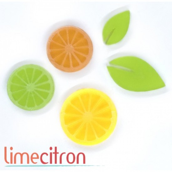 Lime Citron - Acrylique «Agrumes»