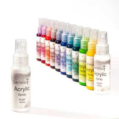 Lavinia -  «Acrylic Spray» couleur «Bright White» 60ml