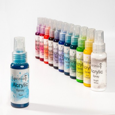 Lavinia -  «Acrylic Spray» couleur «Teal» 60ml