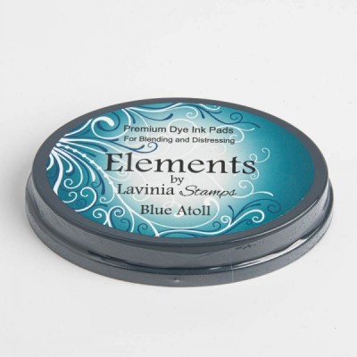 Lavinia -  Ink pad Elements couleur «Blue Atoll»