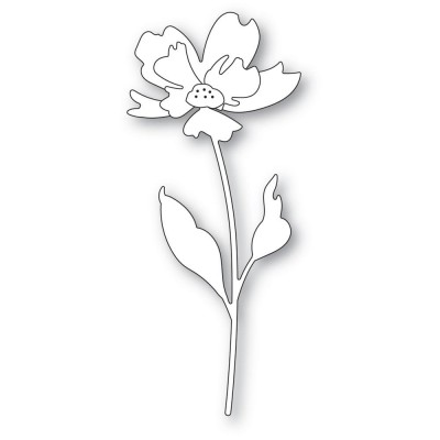 Memory Box - Dies «Gentle Blossom Watercolor Floral» 3 pcs