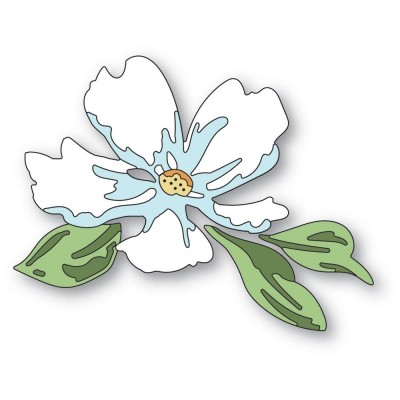 Memory Box - Dies «Gentle Blossom Watercolor Floral» 10 pcs