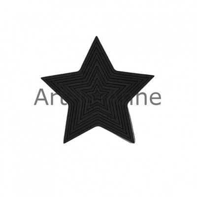 Art-Is-Anne - Chipboard «Multi étoile-4»NOIR