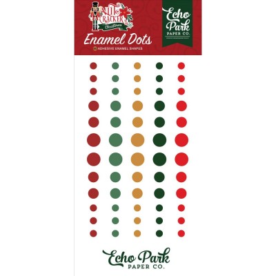 Echo Park - Enamel Dots «Nutcracker Christmas» ensemble 60 pcs