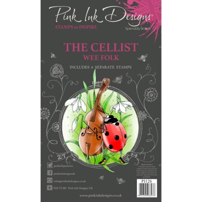Pink Ink Designs - Ensemble «Wee Folk» collection «The Cellist» 6 pièces