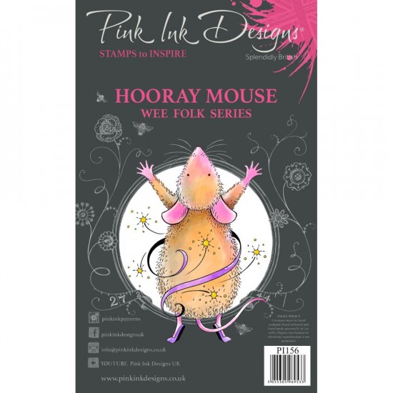 Pink Ink Designs - Ensemble Wee Folk Series» collection «Hooray Mouse» 5 pièces