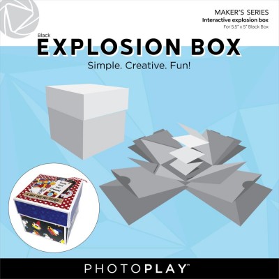 PhotoPlay -  «Kit de boîte d'explosion» noir