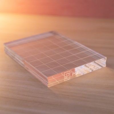 Prism- «Bloc transparent en acrylique » 1 pièce 3 x 4
