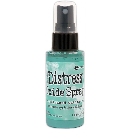 Distress Oxide Spray 1.9oz couleur «Salvaged Patina»