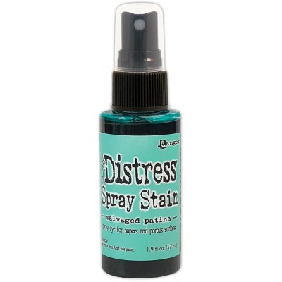 Distress Spray Stain 1.9oz couleur «Salvaged Patina»