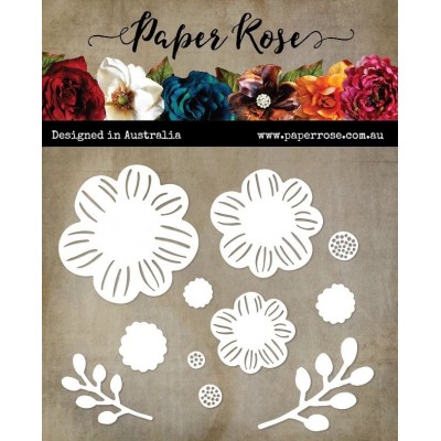  Paper Roses - Dies «Etched Bloom 2»  11 pcs