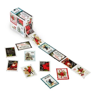  49 & Market - Washi Tape de la collection «Christmas Spectacular/Postage stamp»  1 rouleau