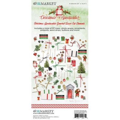 49 & Market - Éphéméras de la collection Christmas Spectacular «General Collection » 97 pièces