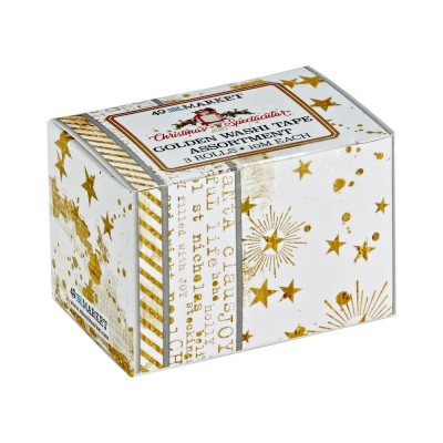 49 & Market - Washi tape de la collection «Christmas Spectacular/Golden»  